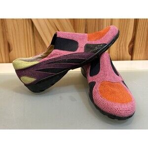 Vaneli Shoe Attie Suede Slip On Sneaker Pink Black Women's Size 7